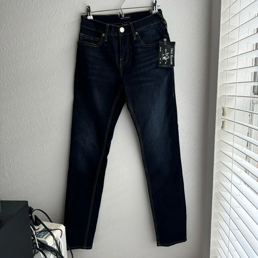 True Religion Geno Relaxed Slim Fit Jeans – Men’s Waist Size 27